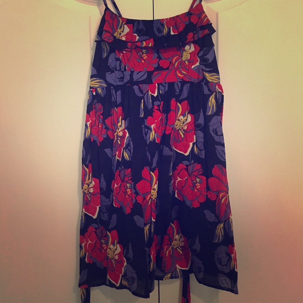 Short floral dress